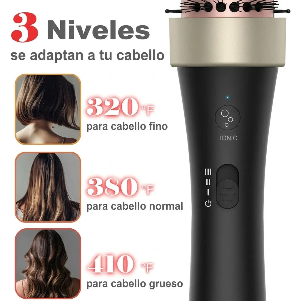 Disstar™ Cepillo Rizador Iónico Pro