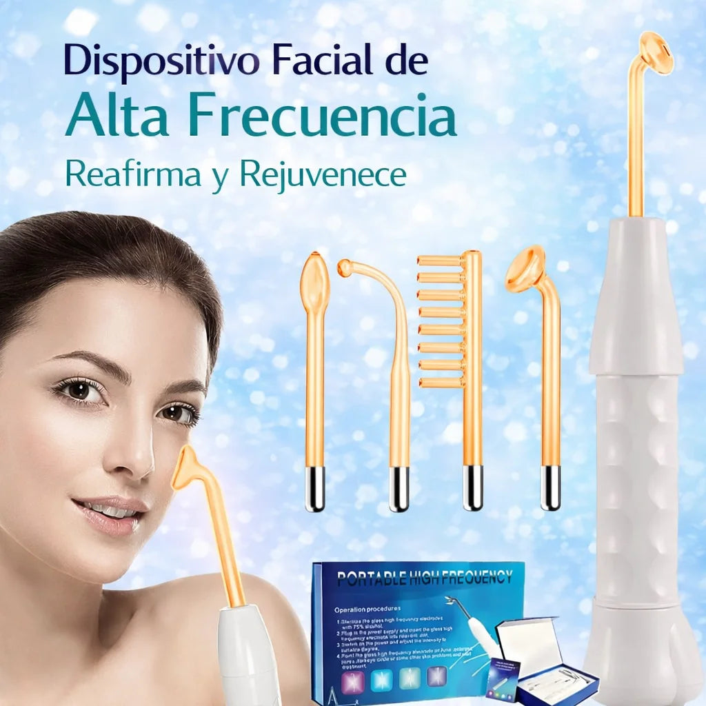SkinGlow™  Dispositivo de Alta Frecuencia Facial Profesional