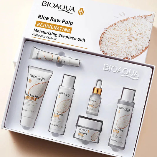 Kit Facial Bioaqua™ Línea de Arroz