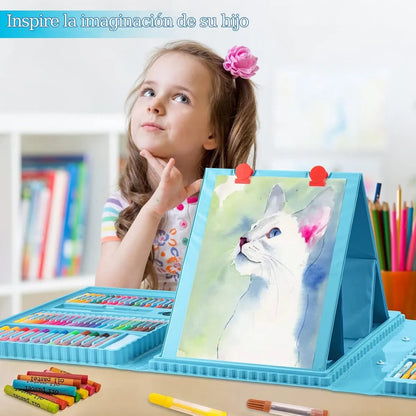 ArtMaster™ Kit Artístico Completo 208 Piezas con Estuche Portátil