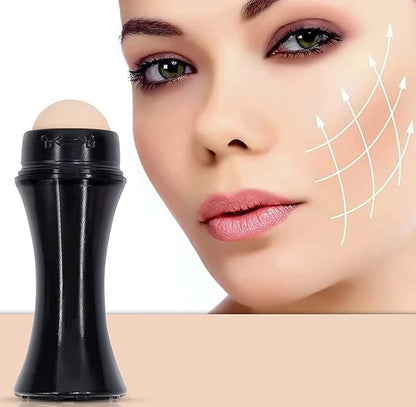 SkinMate™ Rodillo facial absorbente de grasa 2x1