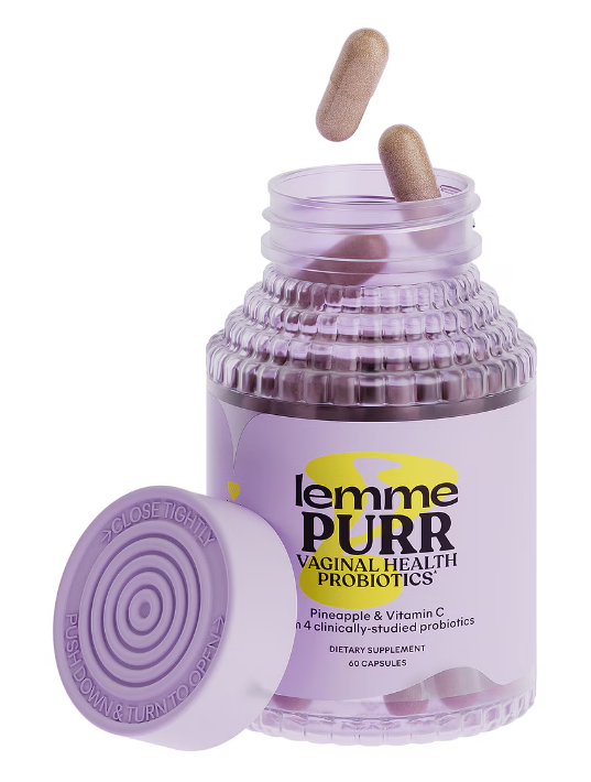Lemme Purr™ Probiótico Vaginal con 60 Capsulas