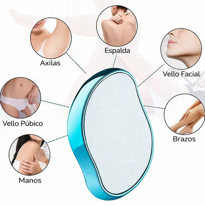 SilkErase™ Depilador de Cristal Exfoliante