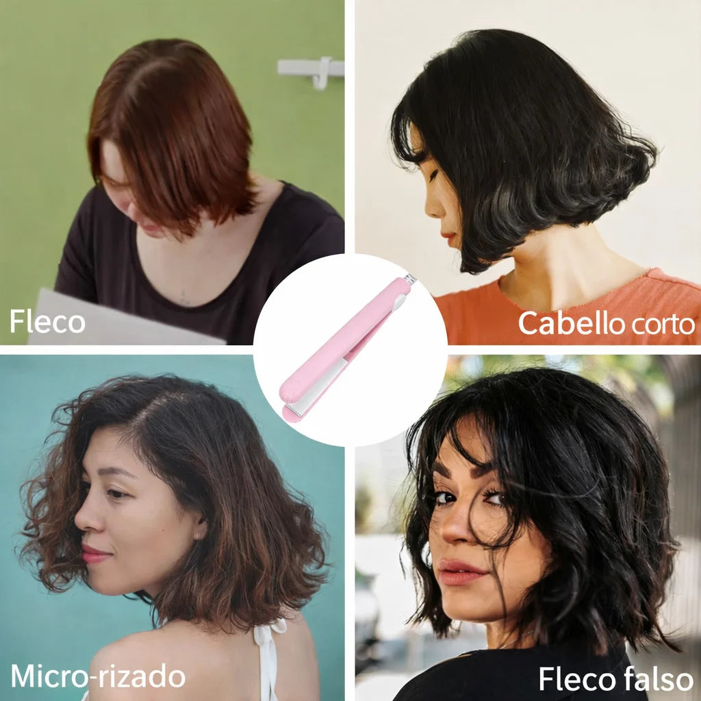 MiniStyle™ Mini Plancha Portátil para Cabello
