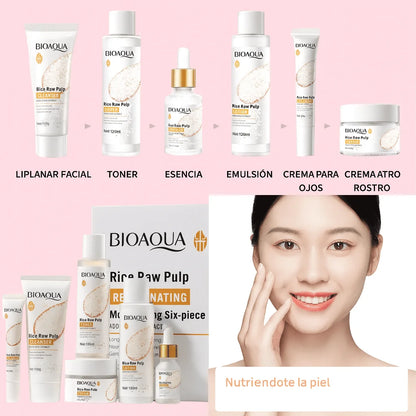 Kit Facial Bioaqua™ Línea de Arroz