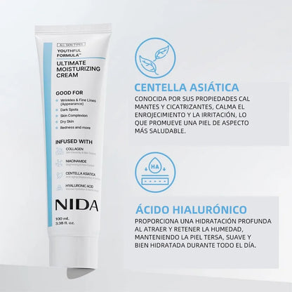 Crema Nida Hidratante™ Piel más Firme en cada Aplicación