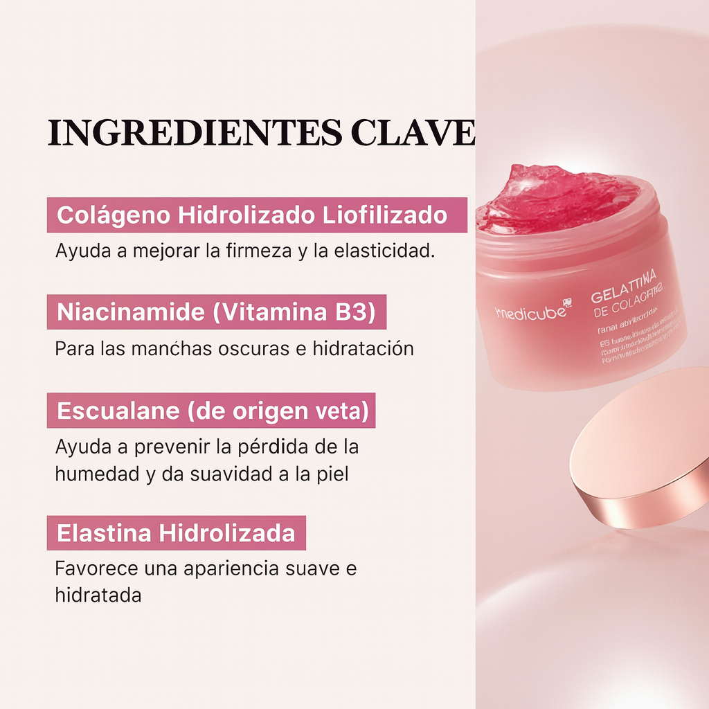 Medicube™ La Crema Viral con Colágeno que Transforma tu Piel en Glass Skin
