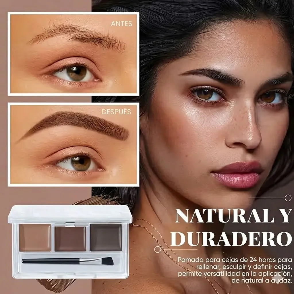 Brow Silk Kit™ Kit para Cejas de 3 Tonos