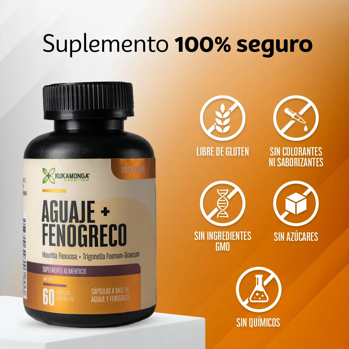 NutriCurves™ Suplemento con Aguaje + Fenogreco 60 Capsulas