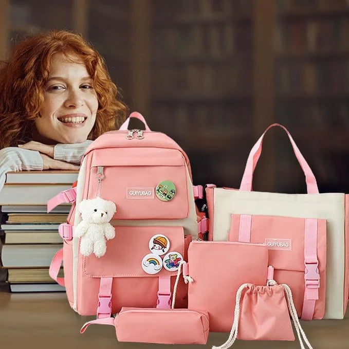 Aesthetic Pro™ Mochila Kawaii 5 En 1
