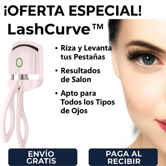 LashCurve™ – Rizador Eléctrico de Pestañas